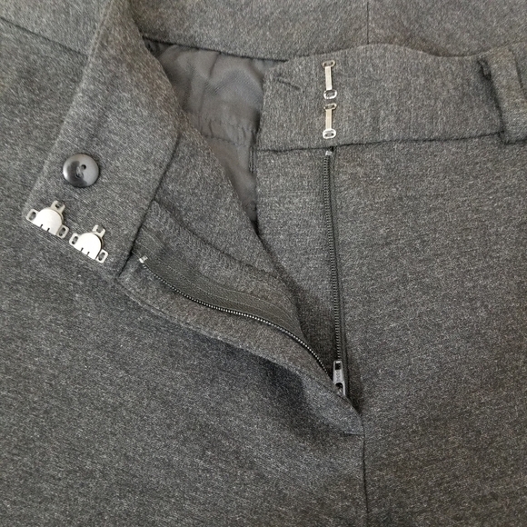 Lands' End Women's Gray viscose/nylon stretchy Size 6 Pants - Picture 12 of 13